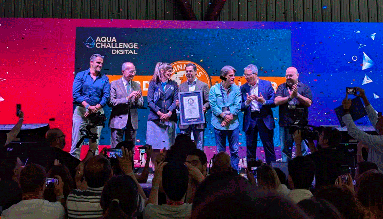 Talent Land España recibe el World Record Guinness por su proyecto Aqua Challenge en su primera edición acogiendo a 19.000 visitantes